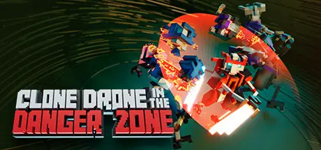 Offizielles Titelbild von Clone Drone in the Danger Zone