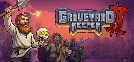 Offizielles Titelbild von Graveyard Keeper 2