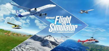 Offizielles Titelbild von Microsoft Flight Simulator (2020) 40th Anniversary Edition