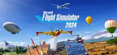 Offizielles Titelbild von Flight Simulator 2024