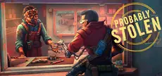 Offizielles Titelbild von Probably Stolen - Cyberpunk Shopkeeper Sim