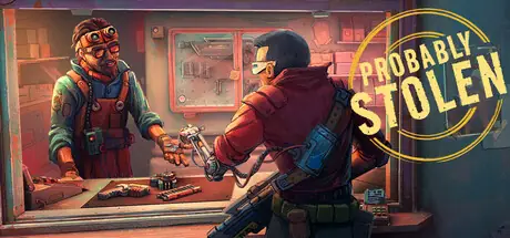 Offizielles Titelbild von Probably Stolen - Cyberpunk Shopkeeper Sim