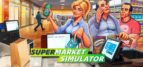 Offizielles Titelbild von Supermarket Simulator